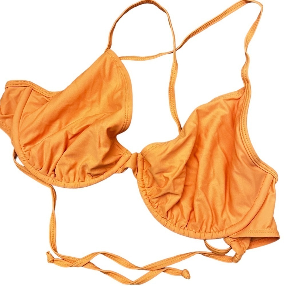 Heat Swimwear Orange Bikini Top